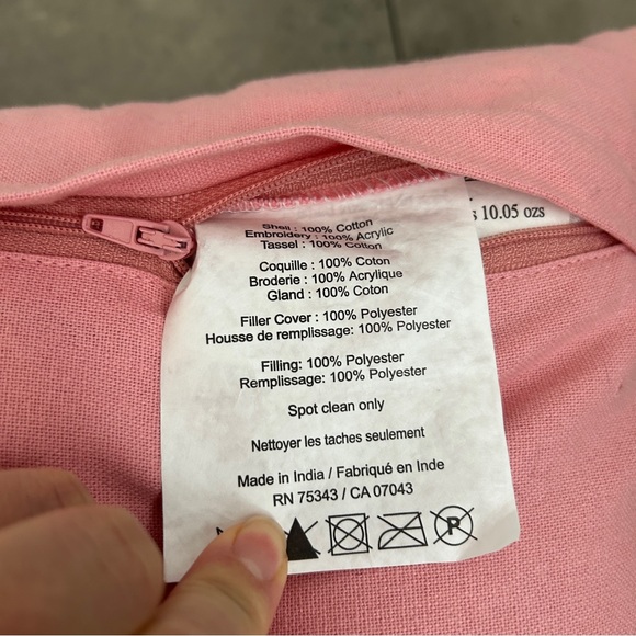 NEW Cupcakes and cashmere halloween ghost pumpkin pink decorative pillow - Picture 3 of 9